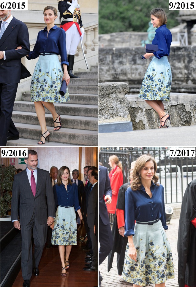 Giống công nương Kate, Nữ hoàng Tây Ban Nha chỉ chuộng những hãng đồ bình dân và chẳng ngại mặc đi mặc lại một mẫu - Ảnh 20.