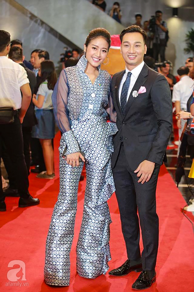 Bảo Thanh Sống chung với mẹ chồng tình tứ với chồng trên thảm đỏ VTV Awards - Ảnh 21.
