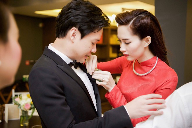 Những khoảnh khắc vu quy cảm động của Hoa hậu Đặng Thu Thảo tại nhà chồng - Ảnh 5.