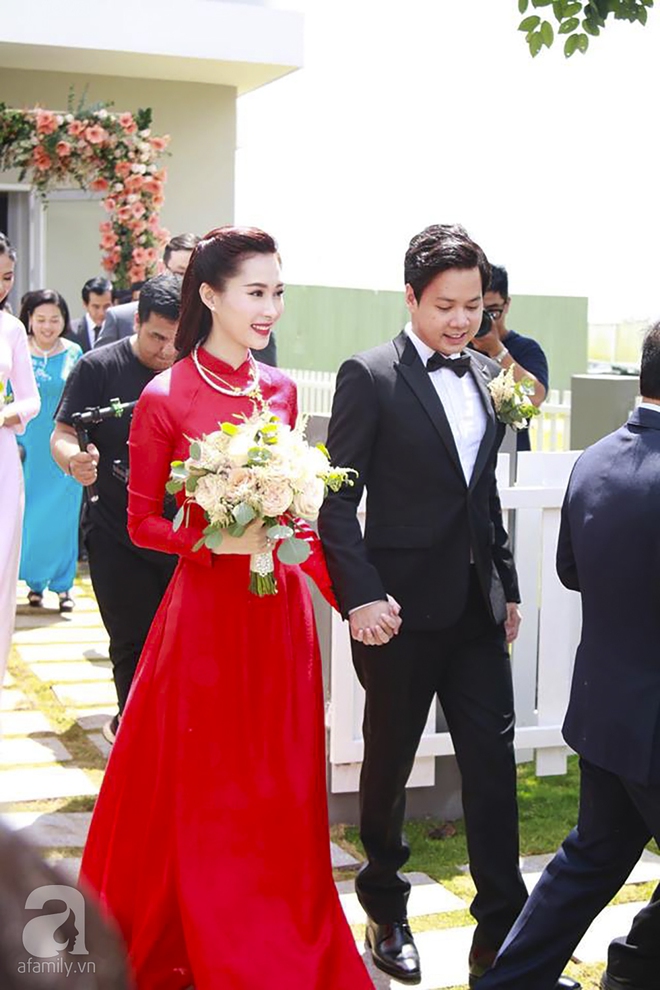 Toàn cảnh đám cưới được bảo vệ nghiêm ngặt của Đặng Thu Thảo với doanh nhân Trung Tín - Ảnh 12.