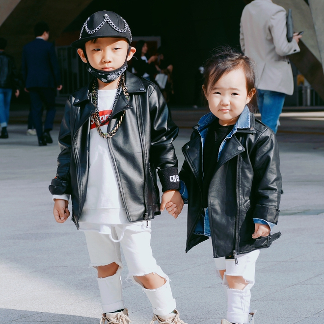 Đến tuần lễ thời trang Seoul, bạn sẽ chết mê với loạt street style chất lừ của các nhóc tì - Ảnh 4.