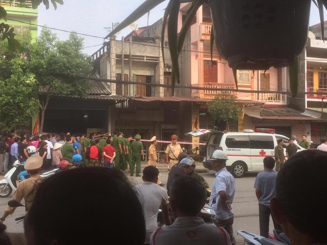 Thái Nguyên: Sau tiếng nổ trước cửa nhà, hàng xóm phát hiện một người phụ nữ tử vong - Ảnh 3.