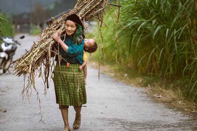 Ai ơi, còn nhớ hay đã quên cái hình ảnh mặt trời bé con nằm ngủ gọn sau lưng bà trong ký ức tuổi thơ? - Ảnh 1. Ai ơi, còn nhớ hay đã quên cái hình ảnh mặt trời bé con nằm ngủ gọn sau lưng bà trong ký ức tuổi thơ? - Ảnh 1.