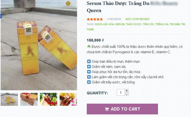 Cho con uống serum dưỡng da để chứng minh sự lành tính - Chiêu trò quảng cáo mới của các shop bán hàng online - Ảnh 3.