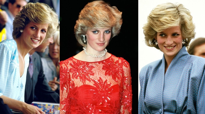 Luôn trung thành với mái tóc ngắn nhưng Công nương Diana luôn biết cách biến hóa cho kiểu tóc của mình thêm đa dạng - Ảnh 4.