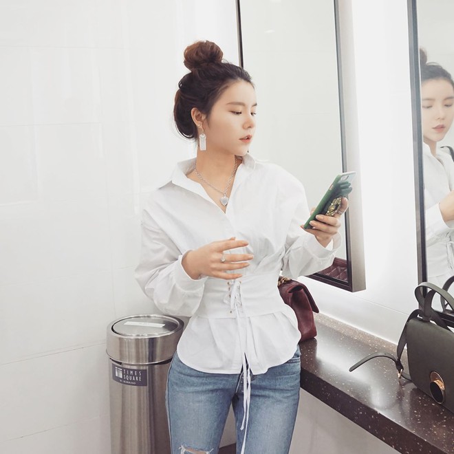 Áo liền corset – mẫu áo mới mà nàng nào mặc vào cũng eo thon tức thì - Ảnh 6.