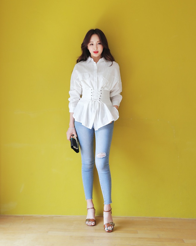 Áo liền corset – mẫu áo mới mà nàng nào mặc vào cũng eo thon tức thì - Ảnh 8.