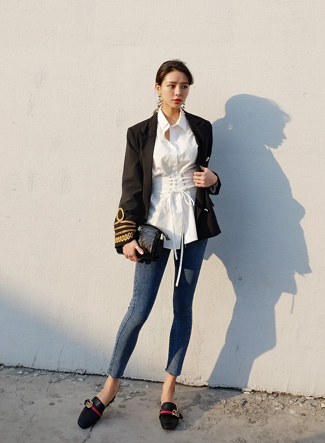 Áo liền corset – mẫu áo mới mà nàng nào mặc vào cũng eo thon tức thì - Ảnh 13.