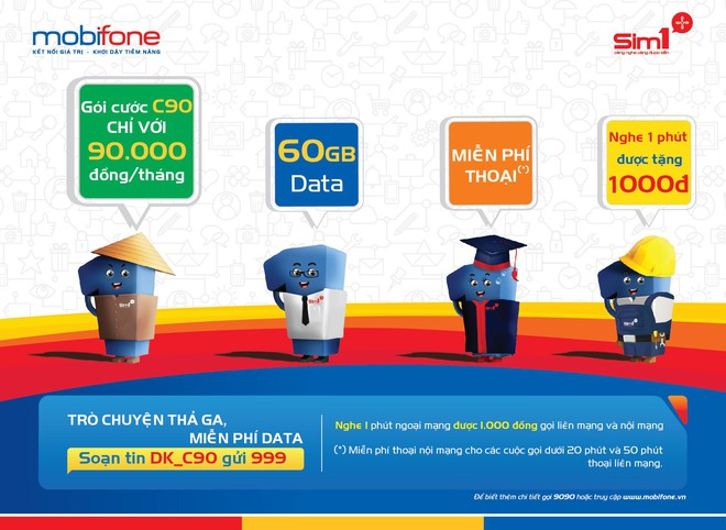 G&oacute;i cước C90 &ldquo;si&ecirc;u khủng&rdquo; của MobiFone - Ảnh 1.