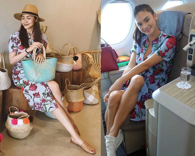 Ngay cả HHHV Thế giới Pia cũng lùi bước trước Tăng Thanh Hà khi cả hai diện chung một mẫu váy của Zara - Ảnh 4. Ngay cả HHHV Thế giới Pia cũng lùi bước trước Tăng Thanh Hà khi cả hai diện chung một mẫu váy của Zara - Ảnh 4.