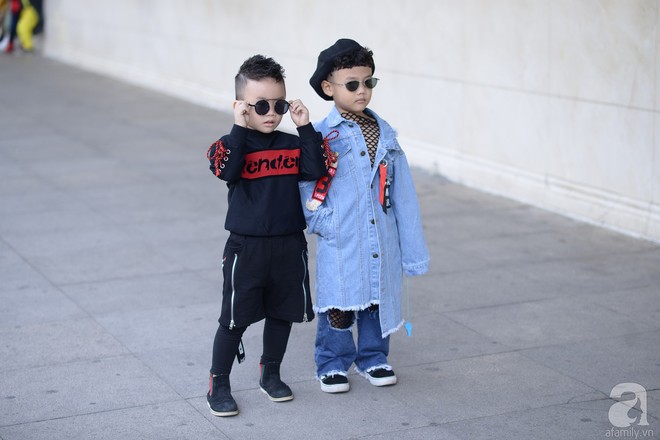 Tổng kết VIFW: Nổi bật nhất là street style vừa cool ngầu vừa yêu của loạt fashionista nhí - Ảnh 5.