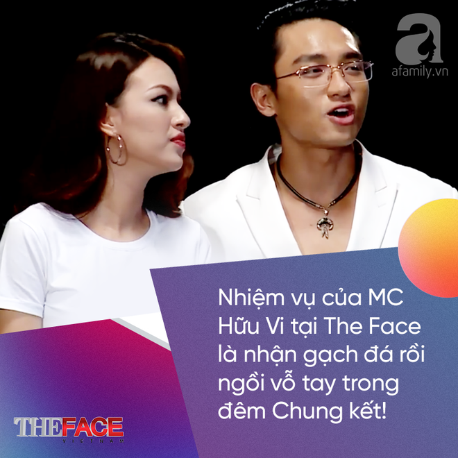 Mặt bóng dầu, làm MC mà không cho nói, người đáng thương nhất The Face là Hữu Vi - Ảnh 3. Mặt bóng dầu, làm MC mà không cho nói, người đáng thương nhất The Face là Hữu Vi - Ảnh 3.
