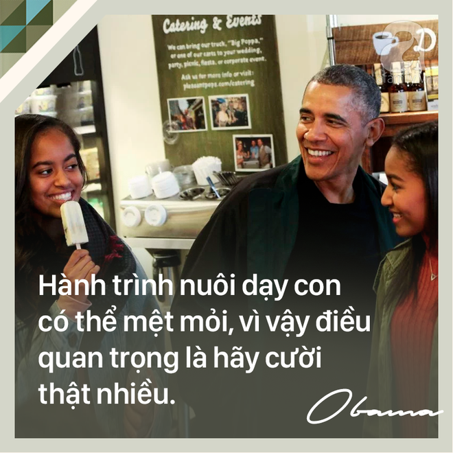 7 quy tắc vàng nuôi dạy con khiến cựu Tổng thống Mỹ Barack Obama trở thành ông bố trên cả tuyệt vời - Ảnh 2.