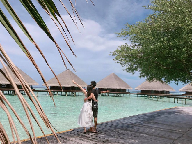 Ghen tị với cô vợ hotgirl được chồng rủ đi Maldives để kỷ niệm 7 năm ngày cưới - Ảnh 2.