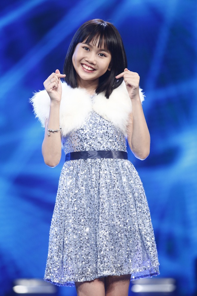 Cô bé triệu view Bảo An xinh xắn như thiên thần ở Vietnam Idol Kids - Ảnh 2.