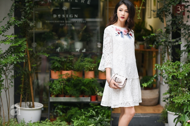 Street style cuối tuần: Quý cô hai miền - người lấp ló chân thon dài, người khoe vai trần cá tính - Ảnh 7.