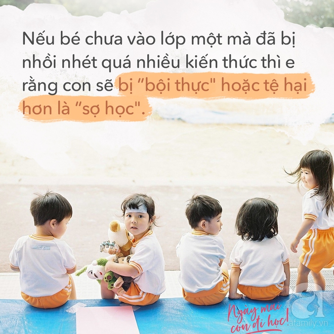 Cách dạy bơi thông minh nhất là đẩy con xuống nước, hành trang cho con vào lớp một cũng vậy! - Ảnh 4.