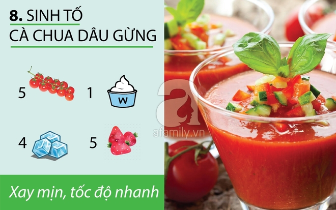 Ăn ngon nhưng eo vẫn thon với 105 cách làm sinh tố giảm cân theo phương pháp dinh dưỡng cầu vồng (Kỳ 2: Màu đỏ) - Ảnh 8.