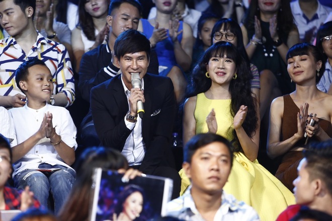 Vợ chồng Minh Hà - Lý Hải cười choáng ngợp trước dàn sao nhí Idol Kids  - Ảnh 5.