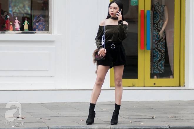 Chuyển lạnh một cái, là street style của các quý cô miền Bắc lại ngập tràn các loại áo len và áo khoác - Ảnh 9.