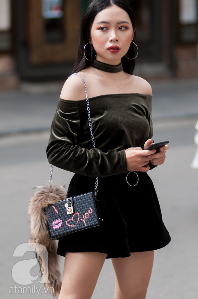 Chuyển lạnh một cái, là street style của các quý cô miền Bắc lại ngập tràn các loại áo len và áo khoác - Ảnh 10.