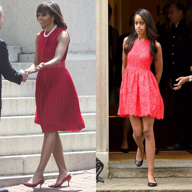 Phong cách thời trang của con gái lớn cựu Tổng thống Obama đúng là bản sao hoàn hảo của mẹ - Ảnh 4.