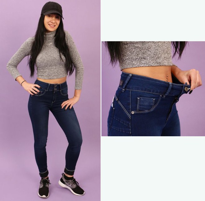 6 cô nàng này đã thử chiếc quần jeans được quảng cáo là vừa mọi kích cỡ, và kết quả nhận được thật bất ngờ - Ảnh 3.