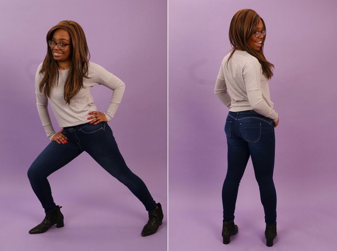 6 cô nàng này đã thử chiếc quần jeans được quảng cáo là vừa mọi kích cỡ, và kết quả nhận được thật bất ngờ - Ảnh 7.