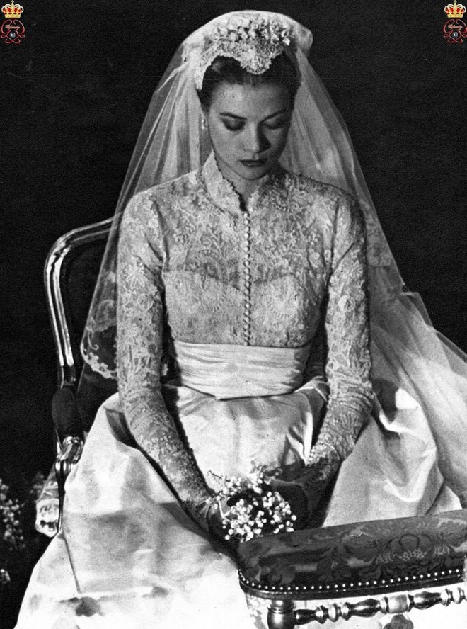 Điều bí ẩn gì đằng sau mẫu váy cưới Công nương Grace Kelly khiến cả thế giới sau 60 năm vẫn mê mẩn đến vậy - Ảnh 9.