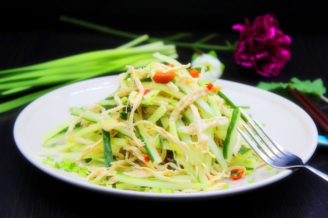 Salad dưa leo thịt gà giòn ngon chua ngọt ai cũng mê - Ảnh 6.