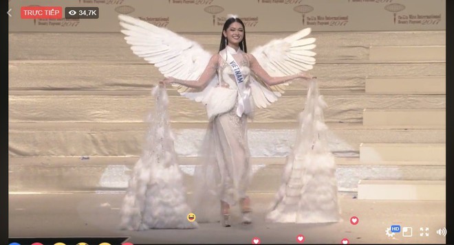 Á hậu Thùy Dung nổi bật trên sân khấu chung kết Miss International 2017 - Ảnh 1.
