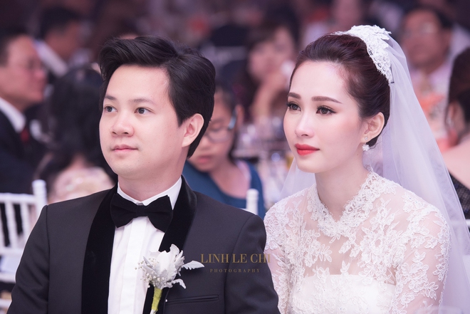 Cận cảnh lễ cưới đẹp như cổ tích của Hoa hậu Đặng Thu Thảo và đại gia Nguyễn Trung Tín - Ảnh 8.