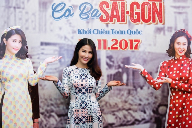 Đông Nhi chạy vespa trình diễn nhạc phim Cô Ba Sài Gòn - Ảnh 6.