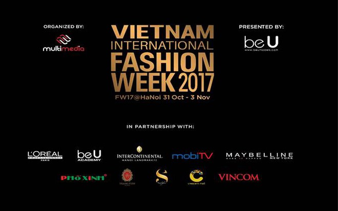 Tuần lễ thời trang Việt Nam Thu/Đông 2017 sẽ được tổ chức tại Hà Nội vào 31/10 tới - Ảnh 1.