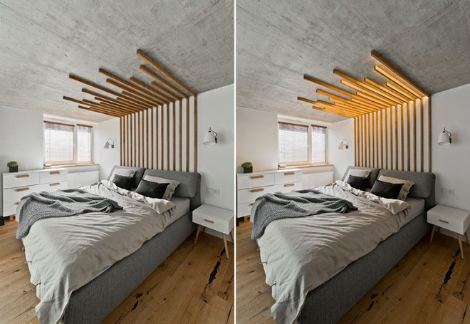 7 cách trang trí đầu giường tạo điểm nhấn cho phòng ngủ - Ảnh 9.