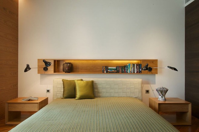 7 cách trang trí đầu giường tạo điểm nhấn cho phòng ngủ - Ảnh 15.