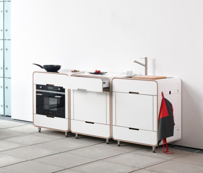 Phòng bếp nhỏ với thiết kế tích hợp mà bất kỳ nhà nào cũng ao ước có được - Ảnh 2.