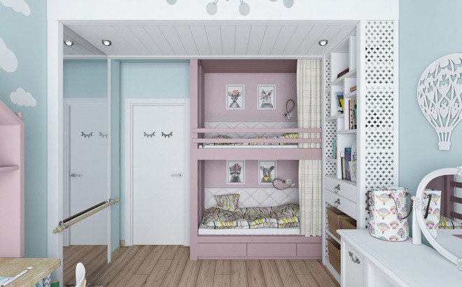 Những mẫu phòng ngủ đẹp mê ly như thế giới thần kỳ dành cho trẻ nhỏ - Ảnh 21.
