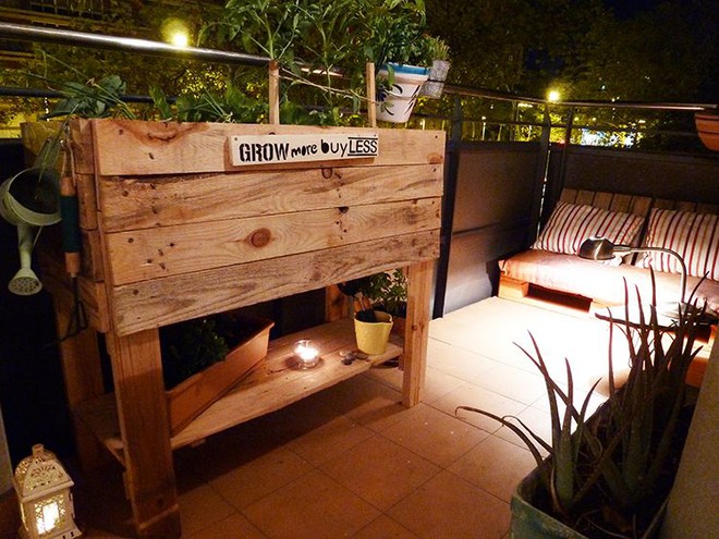 Simple ways to create a beautiful garden from pallet wood - Photo 8.