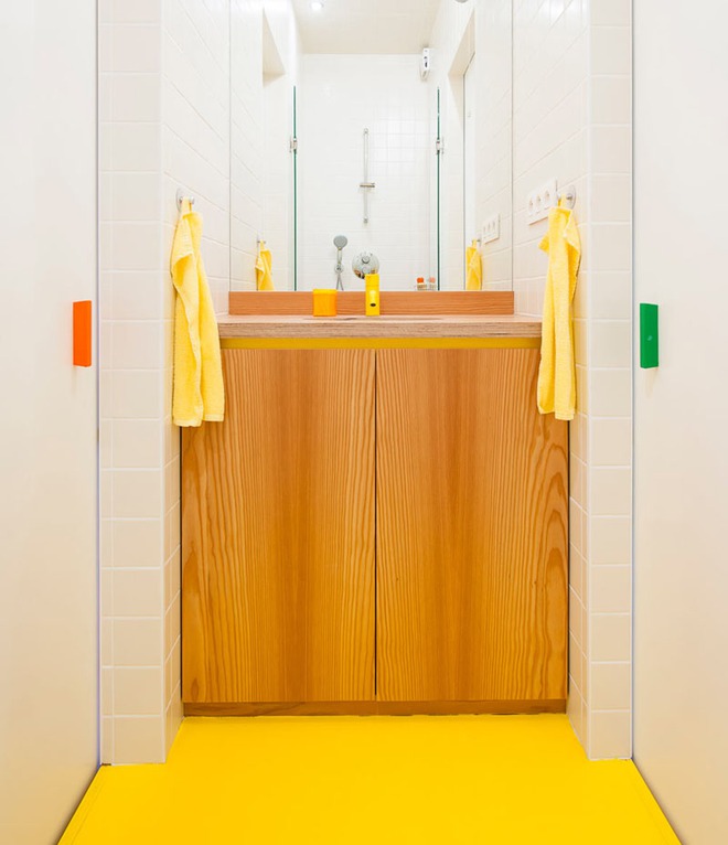 Những căn phòng tắm với sắc vàng tươi khiến bạn thấy sảng khoái ngay khi vừa bước vào - Ảnh 5.