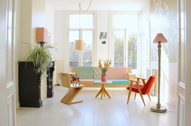Cách phối gam màu pastel cho phòng khách mang phong cách Scandinavia chuẩn không cần chỉnh - Ảnh 4.