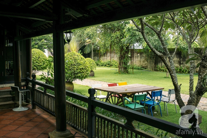 Nhà vườn mang đậm hồn Việt giữa lòng Sài Gòn của Á hậu quý bà Thu Hương - Ảnh 14.