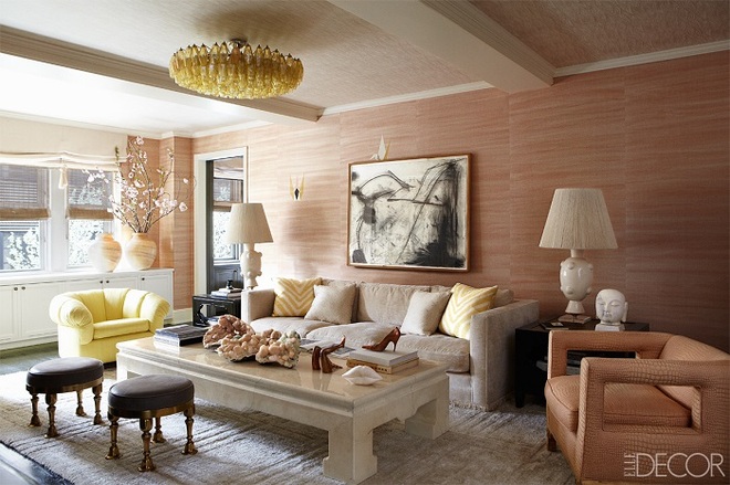 Gợi ý trang trí nhà với gam màu hồng nhạt dịu dàng - Ảnh 3.