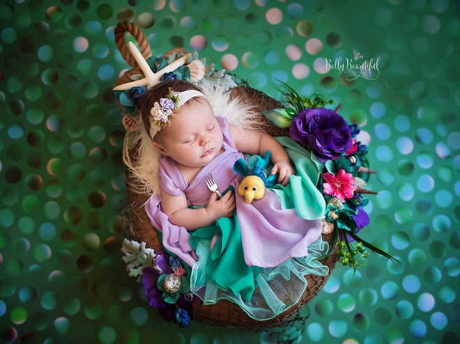 Newborn Disney princesses - the cutest photos you've ever seen - Photo 4.