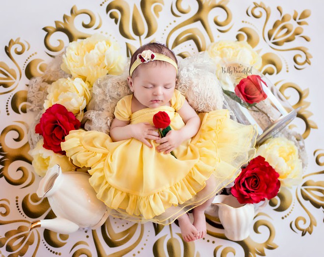 Newborn Disney princesses - the cutest photos you've ever seen - Photo 6.