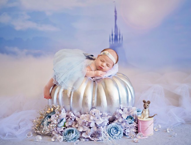 Newborn Disney princesses - the cutest photos you've ever seen - Photo 8.