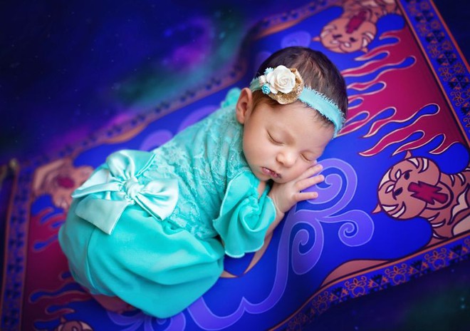 Newborn Disney princesses - the cutest photos you've ever seen - Photo 12.