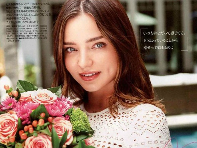 Miranda Kerr làm say lòng người với vẻ đẹp tựa như hoa trên tạp chí Nhật - Ảnh 2.