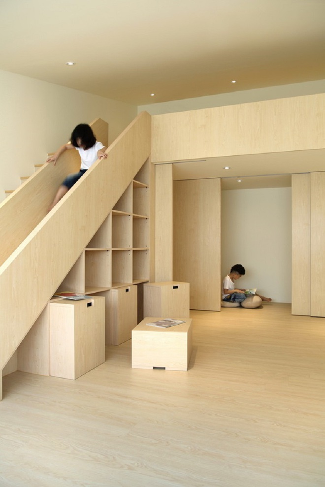 Những mẫu thiết kế sáng tạo dưới đây sẽ biến cầu thang nhà bạn thành khu vui chơi cực hay của trẻ nhỏ - Ảnh 7.