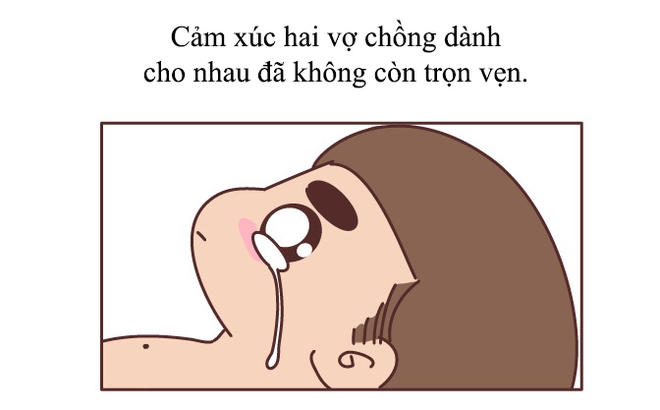 Truyện tranh: Điều đáng sợ nhất trong hôn nhân không phải là vợ chồng hay cãi nhau đâu nhé! - Ảnh 6.